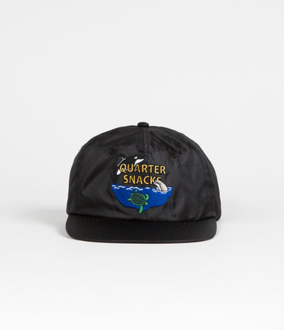 Quartersnacks Aquatic Cap in Black