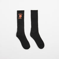 Quartersnacks Ball Is Life Socks in Black thumbnail