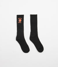 Quartersnacks Ball Is Life Socks in Black