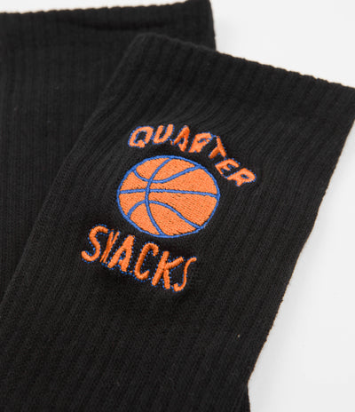 Quartersnacks Ball Is Life Socks in Black