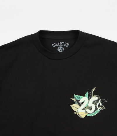 Quartersnacks Botanical Snackman T-Shirt - Black