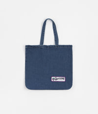 Quartersnacks Denim Grocery Tote Bag - Medium Blue