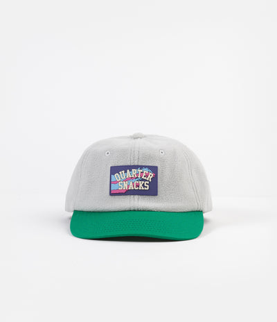Quartersnacks Fleece Cap - Grey / Green