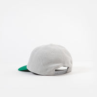 Quartersnacks Fleece Cap - Grey / Green thumbnail