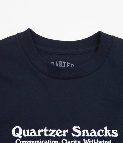 Quartersnacks Gem Snackman T-Shirt - Navy