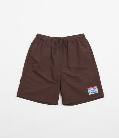 Quartersnacks Hiking Shorts in Brown