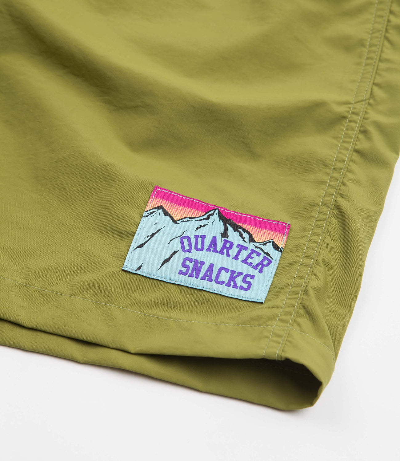 Quartersnacks Hiking Shorts - Pea Green | Flatspot