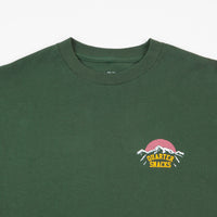 Quartersnacks Mountain Long Sleeve T-Shirt - Forrest Green thumbnail