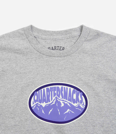Quartersnacks Mountain Long Sleeve T-Shirt - Grey