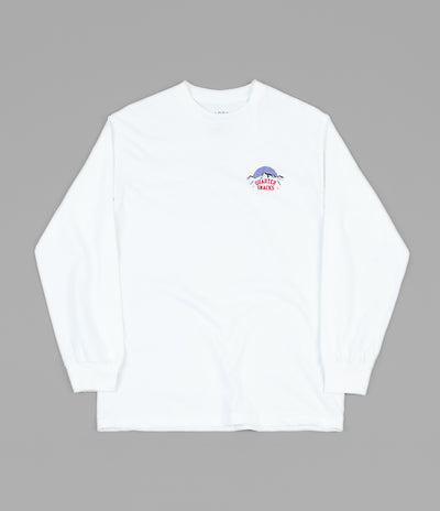 Quartersnacks Mountain Long Sleeve T-Shirt - White
