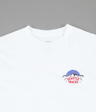 Quartersnacks Mountain Long Sleeve T-Shirt - White