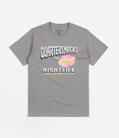 Quartersnacks Nightlife T-Shirt - Grey