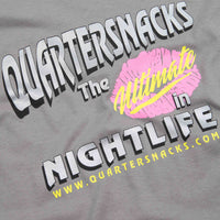 Quartersnacks Nightlife T-Shirt - Grey thumbnail