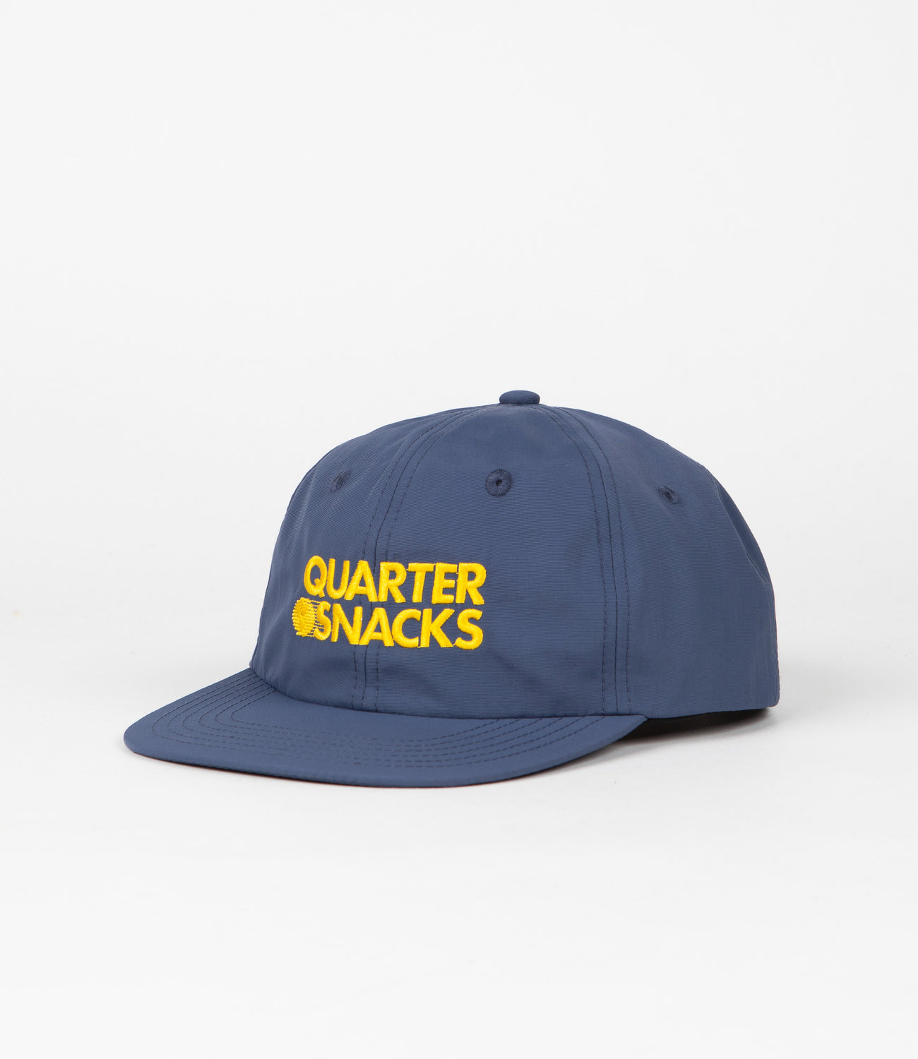 新品 大人気商品  Quartersnacks Nylon Journalist Cap - Navy | Flatspot 帽子