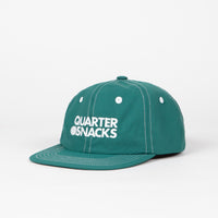 Quartersnacks Nylon Journalist Cap - Teal thumbnail