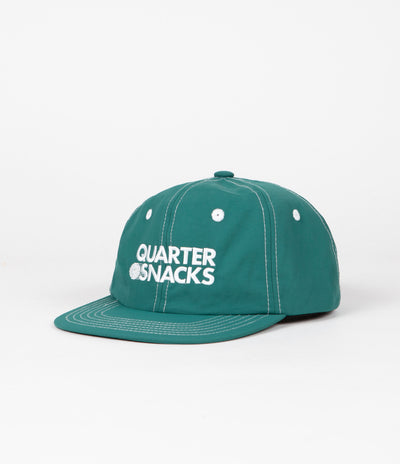 Quartersnacks Nylon Journalist Cap - Teal