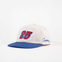 Quartersnacks Racer Cap - Natural / Royal thumbnail