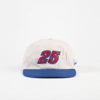 Quartersnacks Racer Cap - Natural / Royal thumbnail