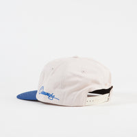 Quartersnacks Racer Cap - Natural / Royal thumbnail