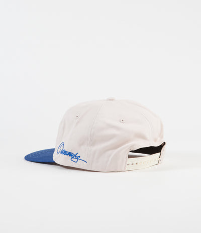 Quartersnacks Racer Cap - Natural / Royal
