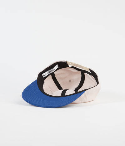 Quartersnacks Racer Cap - Natural / Royal