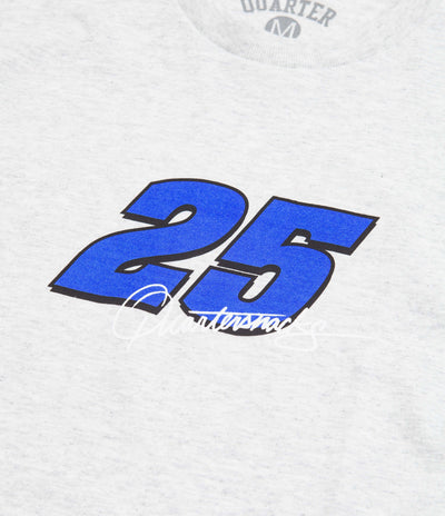 Quartersnacks Racer T-Shirt in Heather Grey