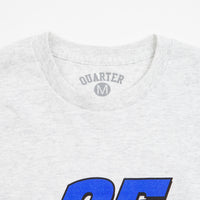 Quartersnacks Racer T-Shirt in Heather Grey thumbnail