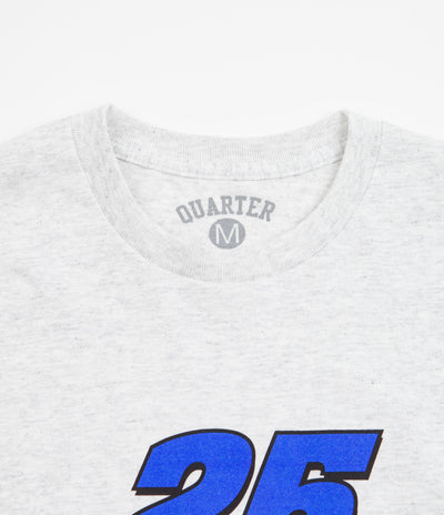 Quartersnacks Racer T-Shirt in Heather Grey