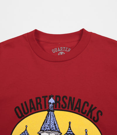 Quartersnacks Russia T-Shirt - Red