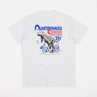Quartersnacks Shredding T-Shirt - Ash Grey thumbnail