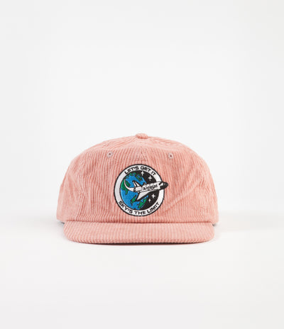 Quartersnacks Sky's The Limit Cap - Pink Cord