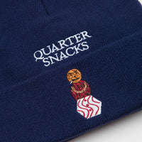 Quartersnacks Snackman Beanie - Navy thumbnail