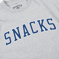 Quartersnacks Snacks Varsity T-Shirt - Heather Grey thumbnail