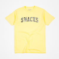 Quartersnacks Snacks Varsity T-Shirt - Light Yellow thumbnail