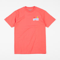Quartersnacks Summer 2019 T-Shirt - Coral thumbnail