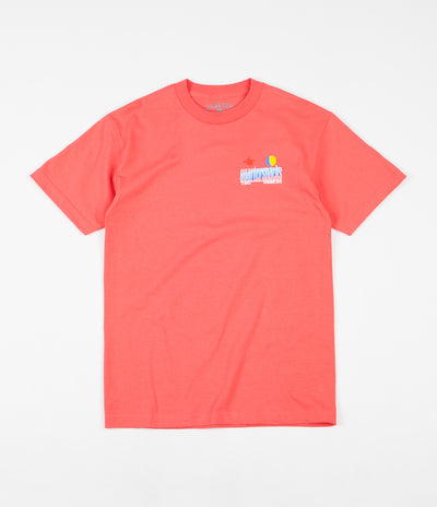Quartersnacks Summer 2019 T-Shirt - Coral