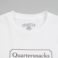 Quartersnacks Thinker T-Shirt - White thumbnail