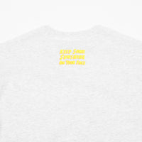 Quartersnacks Track Club Postcard T-Shirt - Ash Grey thumbnail