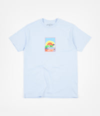 Quartersnacks Track Club Postcard T-Shirt - Powder Blue