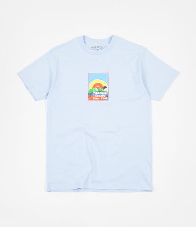 Quartersnacks Track Club Postcard T-Shirt - Powder Blue