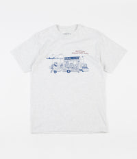Quartersnacks Vendor Services T-Shirt - Ash Grey