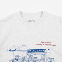 Quartersnacks Vendor Services T-Shirt - Ash Grey thumbnail