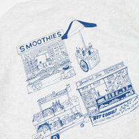 Quartersnacks Vendor Services T-Shirt - Ash Grey thumbnail