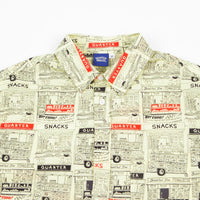 Quartersnacks Vendor Short Sleeve Shirt - Butter thumbnail