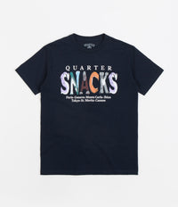 Quartersnacks Jungle Animals T-Shirt in Navy