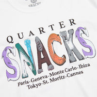 Quartersnacks Jungle Animals T-Shirt - White thumbnail