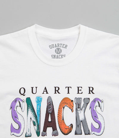 Quartersnacks Jungle Animals T-Shirt - White