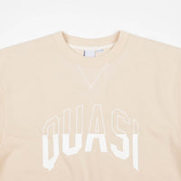 Quasi Arc Crewneck Sweatshirt - Oatmeal thumbnail