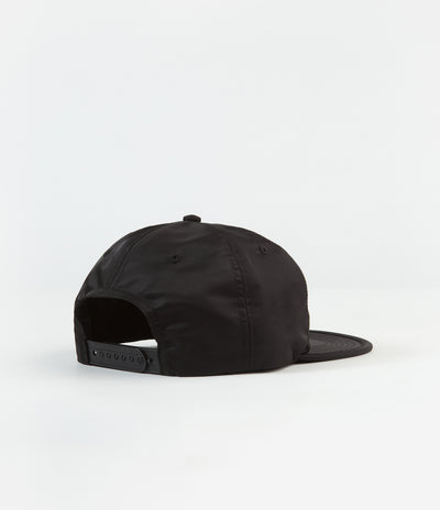 Quasi Brian Cap - Black Satin