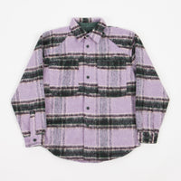 Quasi Ecco Flannel Shirt - Lavender thumbnail
